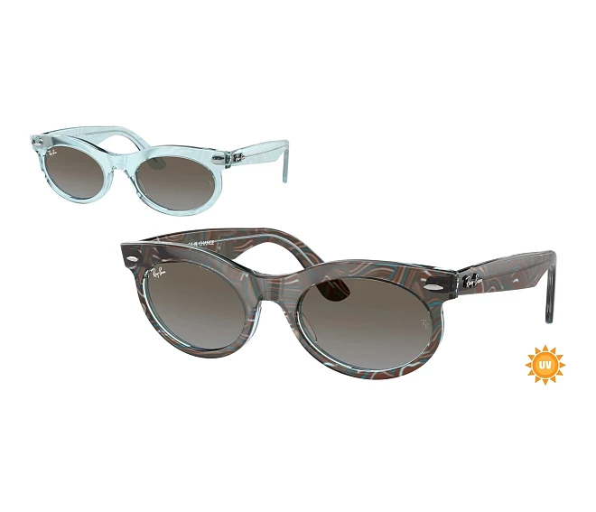 Lunettes de soleil Ray-Ban RB2242 138596 53 22 Bleu