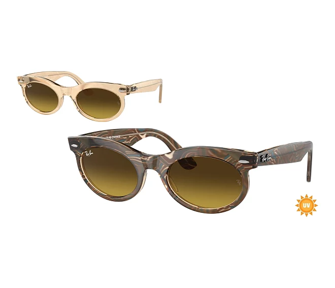 Lunettes de soleil Ray-Ban RB2242 138685 53 22 Marron