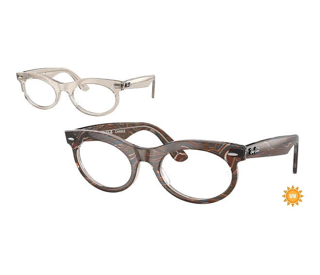 Lunettes de vue Ray-Ban RX2242V 8291 50 22 Gris