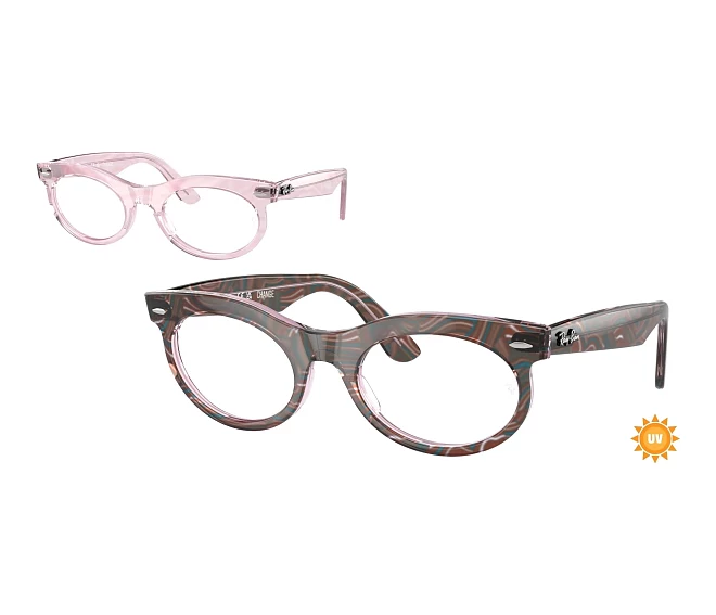 Lunettes de vue Ray-Ban RX2242V 8292 50 22 Violet