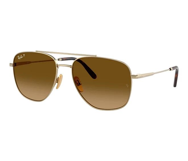 Lunettes de soleil Ray-Ban RB8097 9265M2 59 17 Or