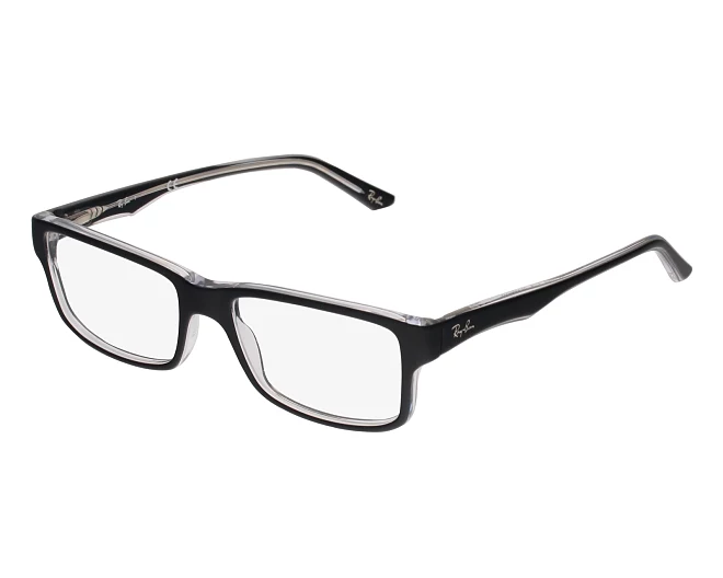 Lunettes de vue Ray-Ban RX-5245 2034 52 17 NoirCristal