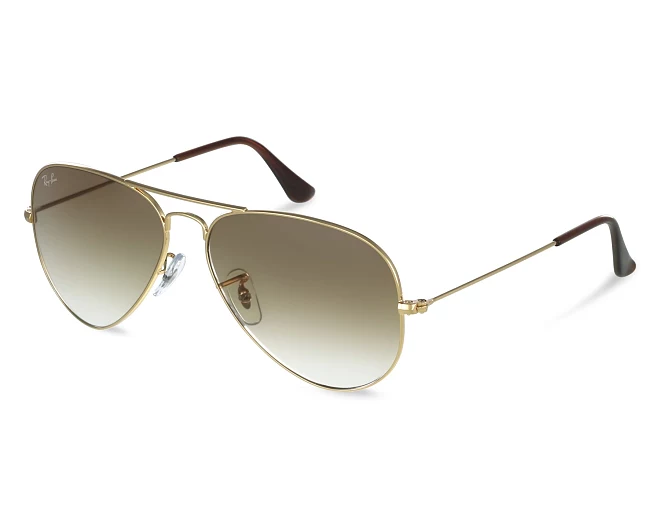 Lunettes de soleil Ray-Ban RB-3025 001/51 55 14 Or