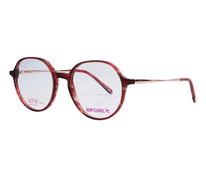 Lunettes de vue Ripcurl FOU090 03 50 18 RougeRose doré