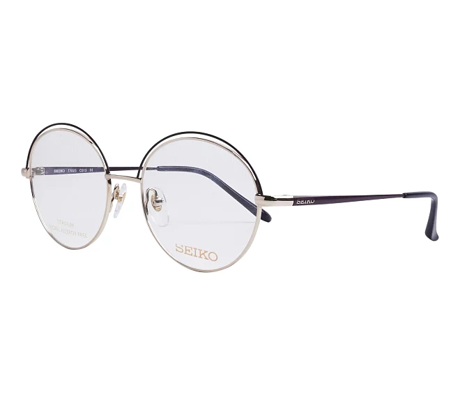 Lunettes de vue Seiko T-7023 CO13 50 18 OrViolet