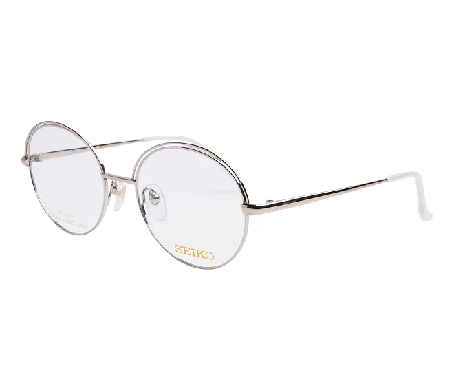 Lunettes de vue Seiko T-7023 CO25 50 18 Argent avio