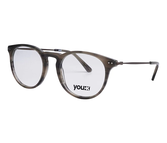 Lunettes de vue Signature YK1801 104 50 20 Gris