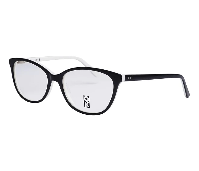 Lunettes de vue Signature OK1702 402 53 16 NoirBlanc cassé