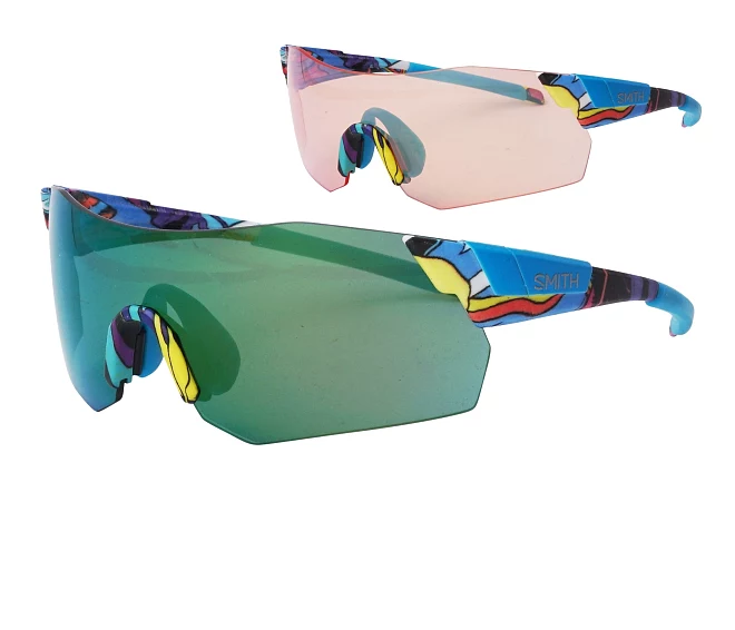 Lunettes de soleil Smith Optics PIVLOCK-ARENA-MAX-N X19-PTTRN-MULTIC   BleuViolet