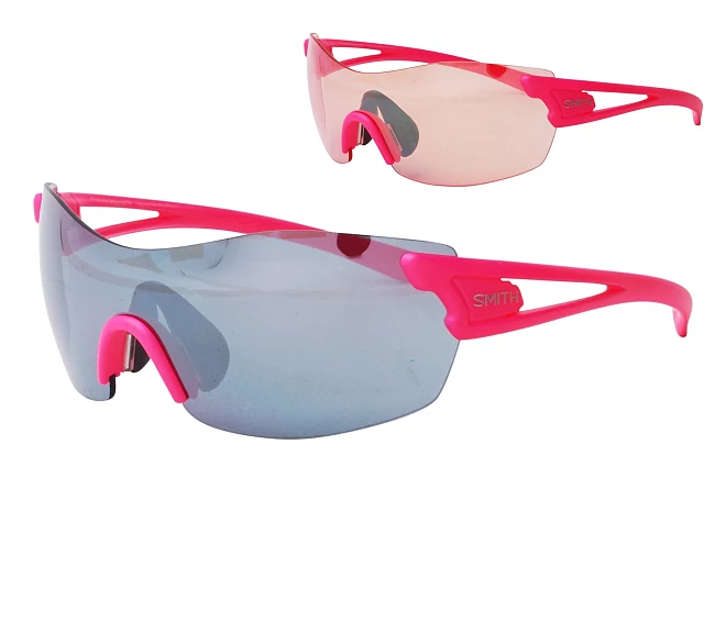 Lunettes de soleil Smith Optics PIVLOCK-ASANA-N 67T-PINK-FLUO   Rose