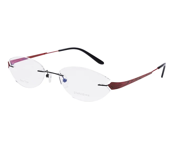 Lunettes de vue Starvision S-1017 C763 53 18 NoirRouge