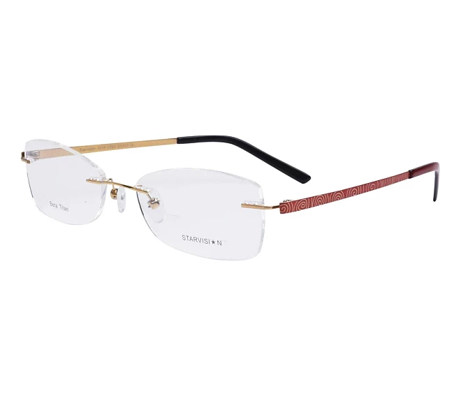 Lunettes de vue Starvision S-1019 C763 52 17 Or
