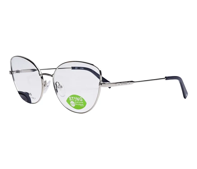 Lunettes de vue Sting SST431 579P 53 16 ArgentBleu