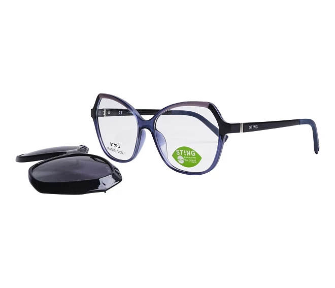 Lunettes de vue Sting SST377 7ULP 53 14 BleuNoir