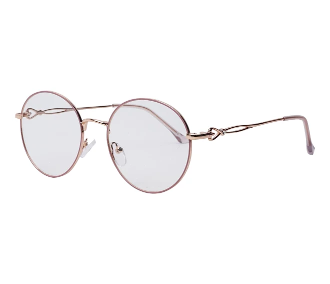Lunettes de vue Sun L120 D 53 19 Rose doré