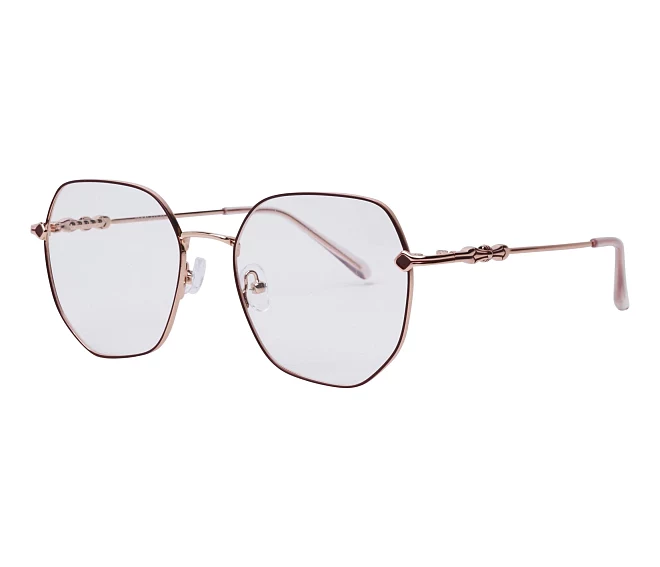 Lunettes de vue Sun L121 PINKGOLD 53 18 Rose doré