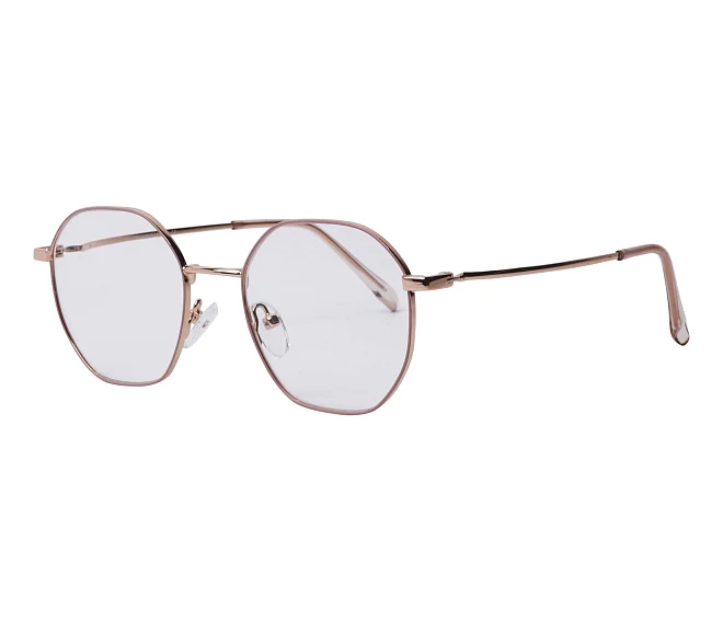 Lunettes de vue Sun L126 D 48 18 Rose doré
