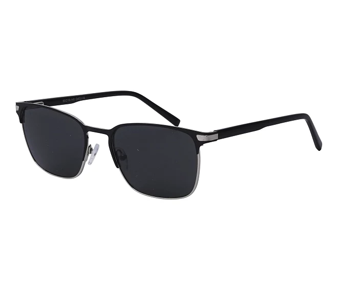 Lunettes de soleil Sun SS-917 BLACK 53 18 ArgentNoir