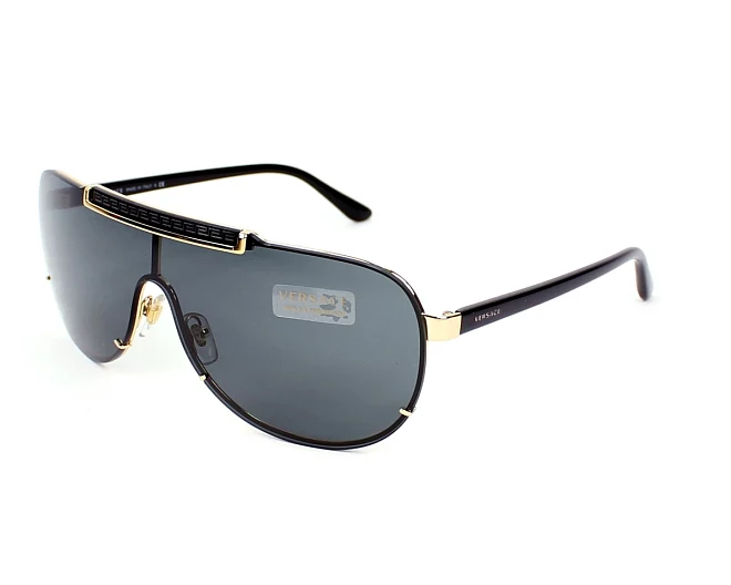 Lunettes de soleil Versace VE-2140 1002/87 67  NoirOr