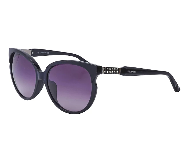 Lunettes de soleil Swarovski SK-0081-F 05B 58 16 NoirNoir