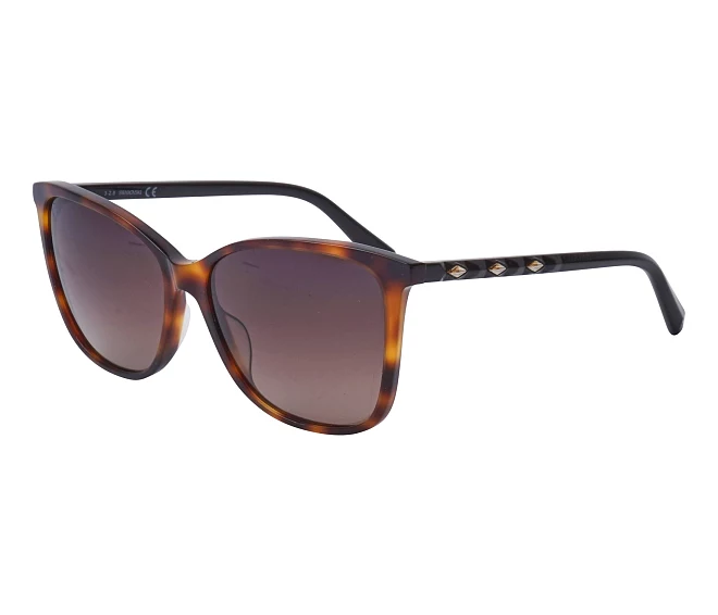 Lunettes de soleil Swarovski SK-0222 52F 56 15 HavaneNoir