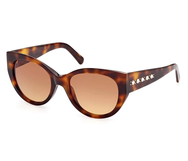 Lunettes de soleil Swarovski SK0372S 52F 53 19 Havane