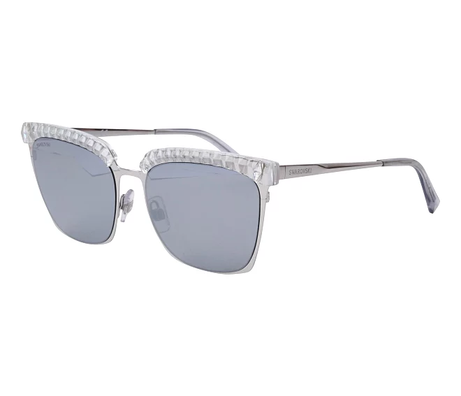 Lunettes de soleil Swarovski SK-196 16C 55 17 Argent