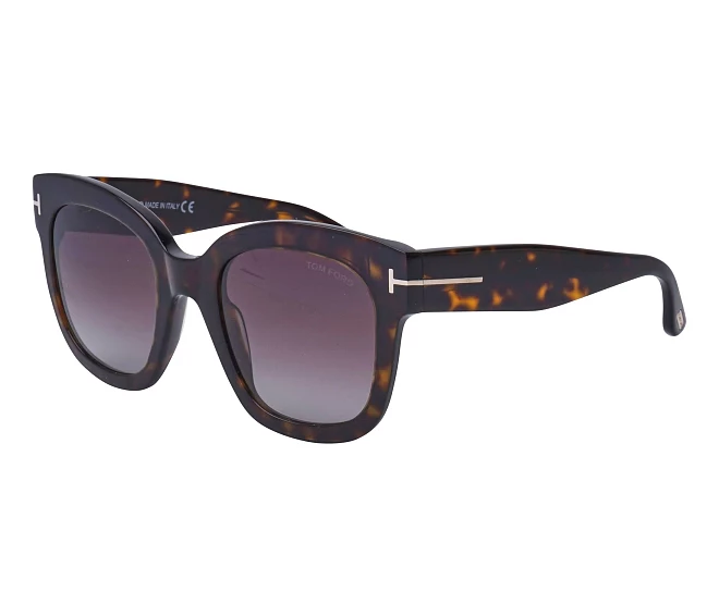 Lunettes de soleil Tom Ford TF-613 52T 52 22 Havane