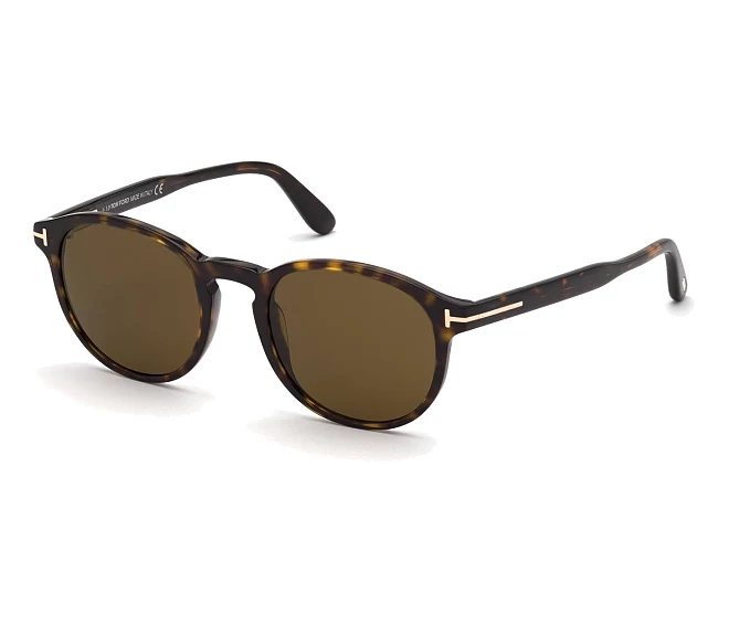 Lunettes de soleil Tom Ford TF-834 52J 52 21 Havane