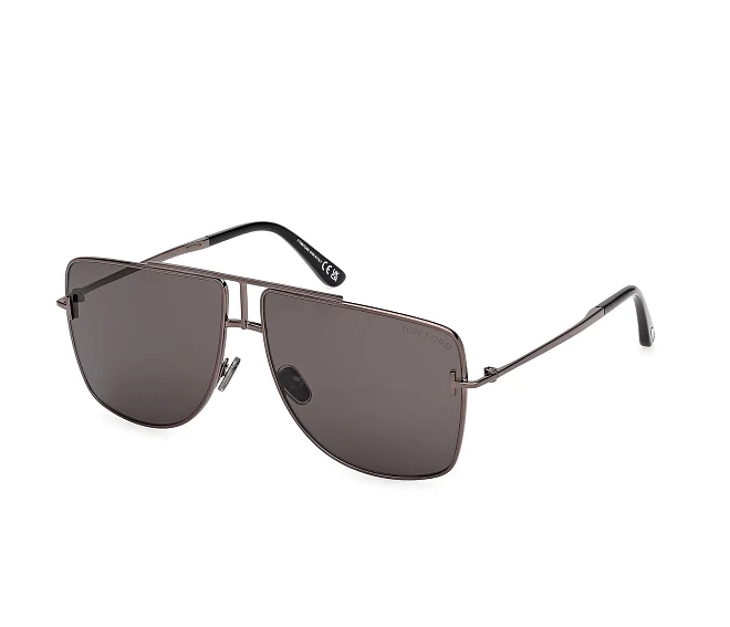 Lunettes de soleil Tom Ford FT1307S 08A 59 12 GunmetalNoir