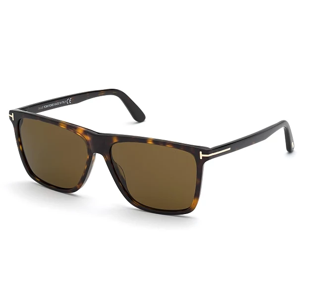 Lunettes de soleil Tom Ford TF-832 52J 57 15 HavaneOr