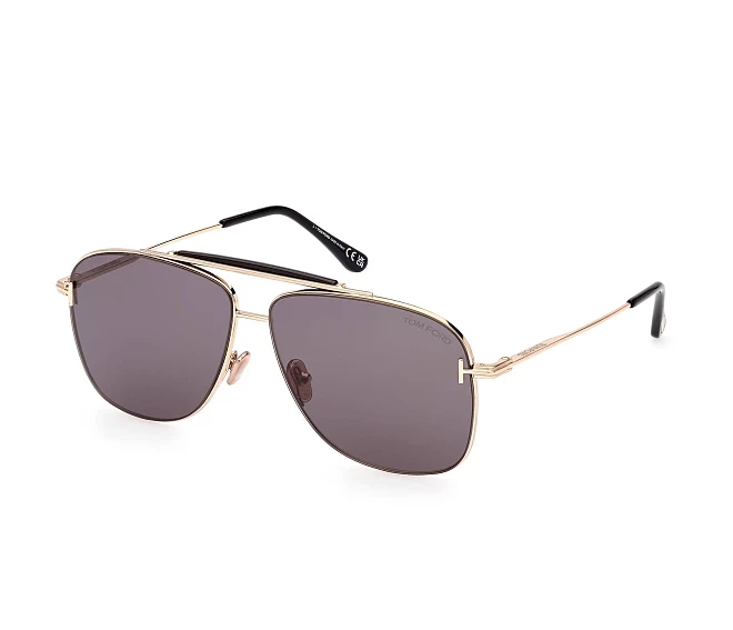 Lunettes de soleil Tom Ford FT-1017 28A 60 12 OrNoir