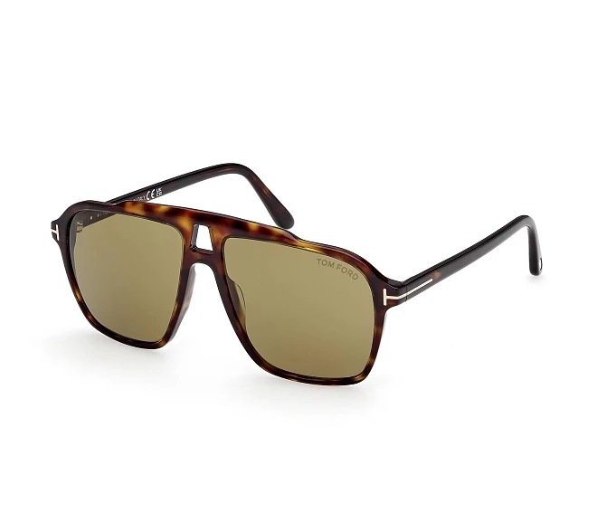 Lunettes de soleil Tom Ford FT1209 52N 56 14 Havane
