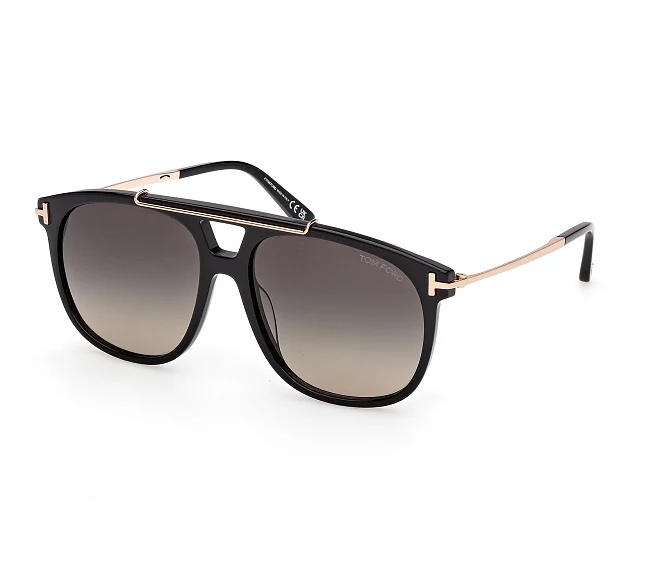 Lunettes de soleil Tom Ford FT1306S 01B 58 16 NoirRose doré