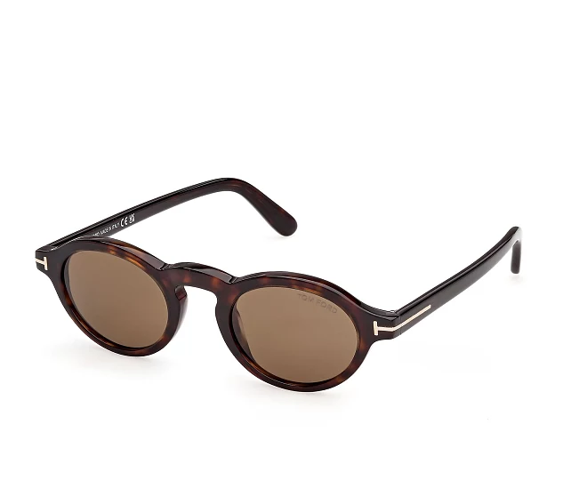 Lunettes de soleil Tom Ford FT1332 52J 48 23 Havane