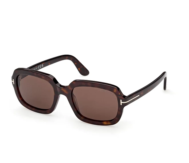Lunettes de soleil Tom Ford FT1342 52E 53 20 Havane
