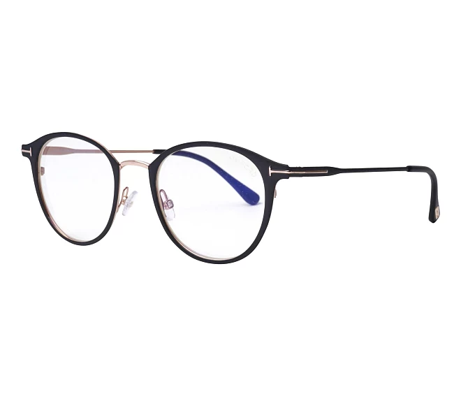 Lunettes de vue Tom Ford FT-5528 002 49 20 NoirOr