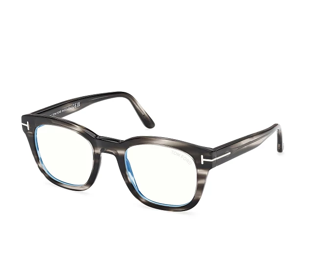 Lunettes de vue Tom Ford FT5542-B-V 56A 50 22 GrisAcier