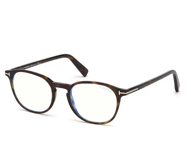 Lunettes de vue Tom Ford FT-5583-B-V 052 52 20 Havane