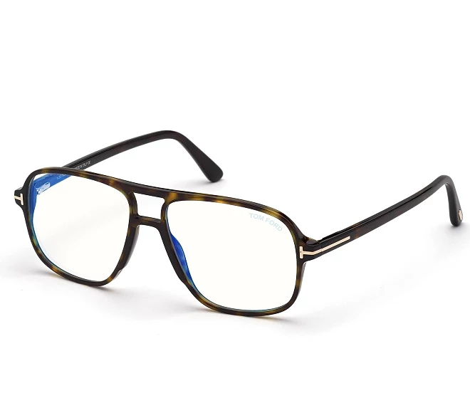 Lunettes de vue Tom Ford FT5737-BV 052 56 15 Havane