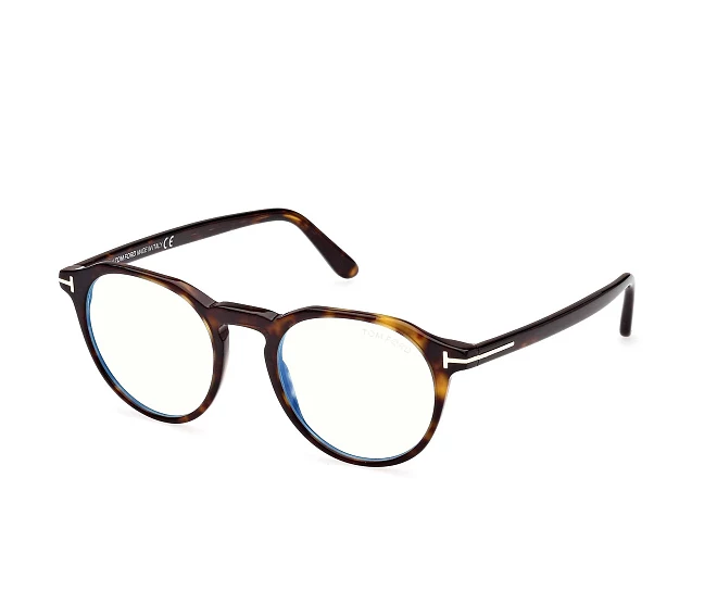 Lunettes de vue Tom Ford FT5833-B 052 49 20 Havane