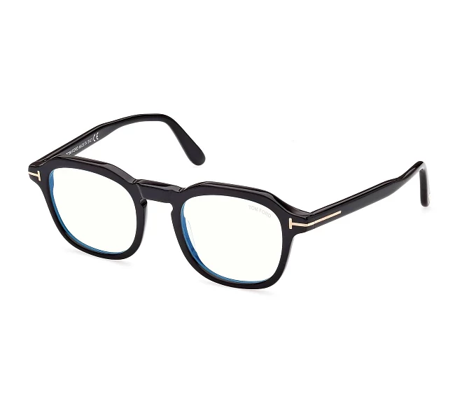 Lunettes de vue Tom Ford FT5836-B 001 49 22 NoirArgent