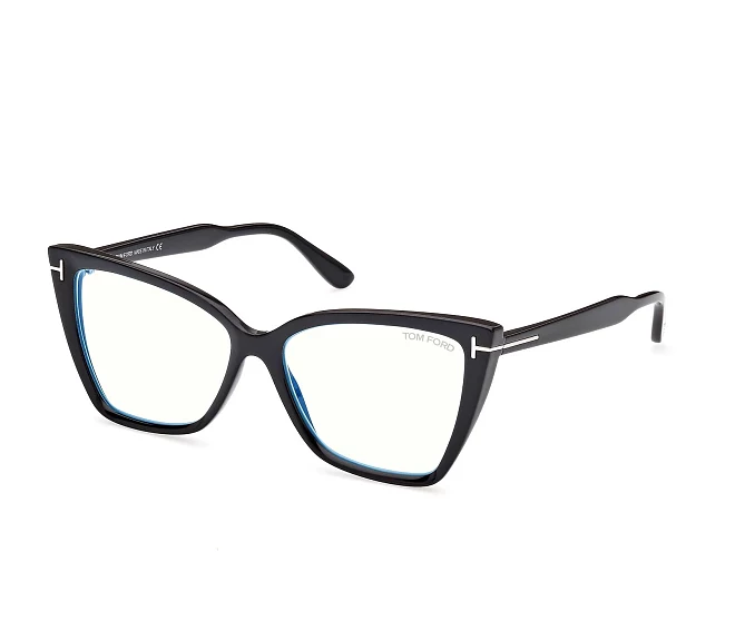Lunettes de vue Tom Ford FT5844-B 001 55 15 Noir