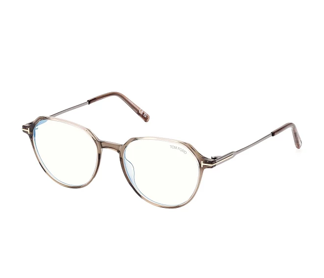 Lunettes de vue Tom Ford FT-5875-B/V 045 52 18 BronzeChrome