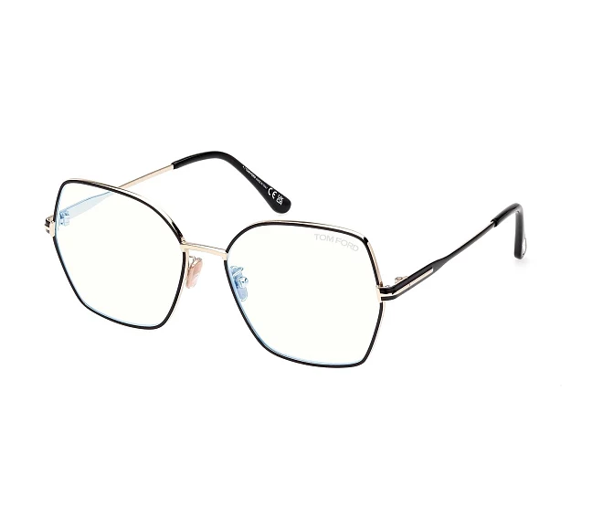Lunettes de vue Tom Ford FT-5876-B/V 032 56 16 NoirOr