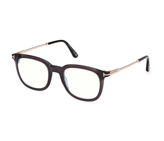 Lunettes de vue Tom Ford FT-5904-B-V 005 50 21 NoirArgent avio