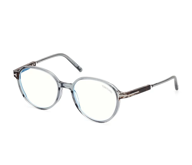 Lunettes de vue Tom Ford FT-5910-B-V 084 52 18 Bleu mentheHavane