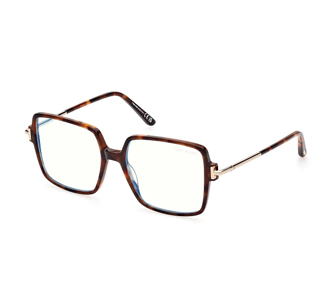 Lunettes de vue Tom Ford FT-5915-B-V 052 53 16 Havane