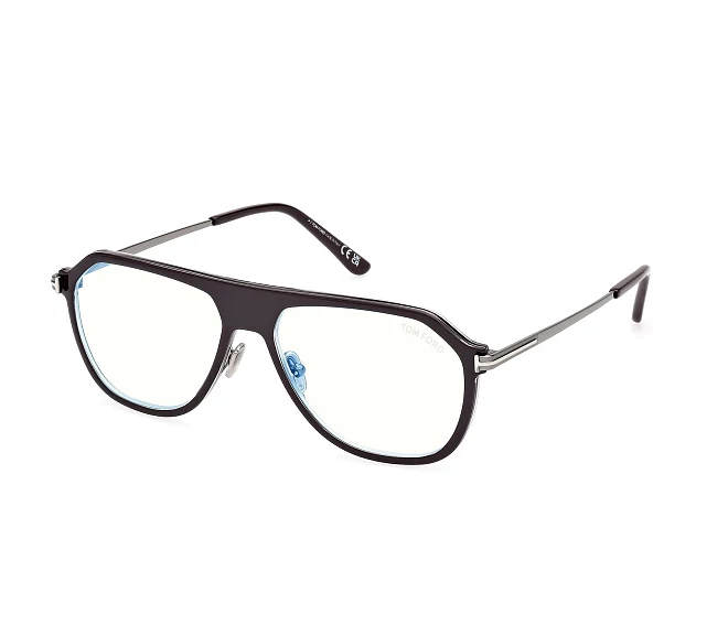 Lunettes de vue Tom Ford FT5943-BV 050 56 15 MarronAcier