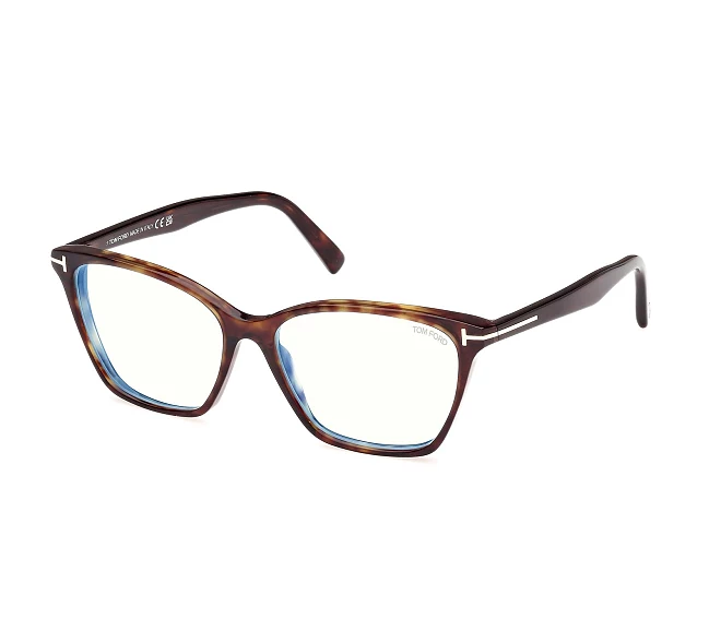 Lunettes de vue Tom Ford FT5949-BV 052 56 15 HavaneOr